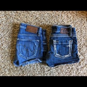 Big star and BKE shorts bundle